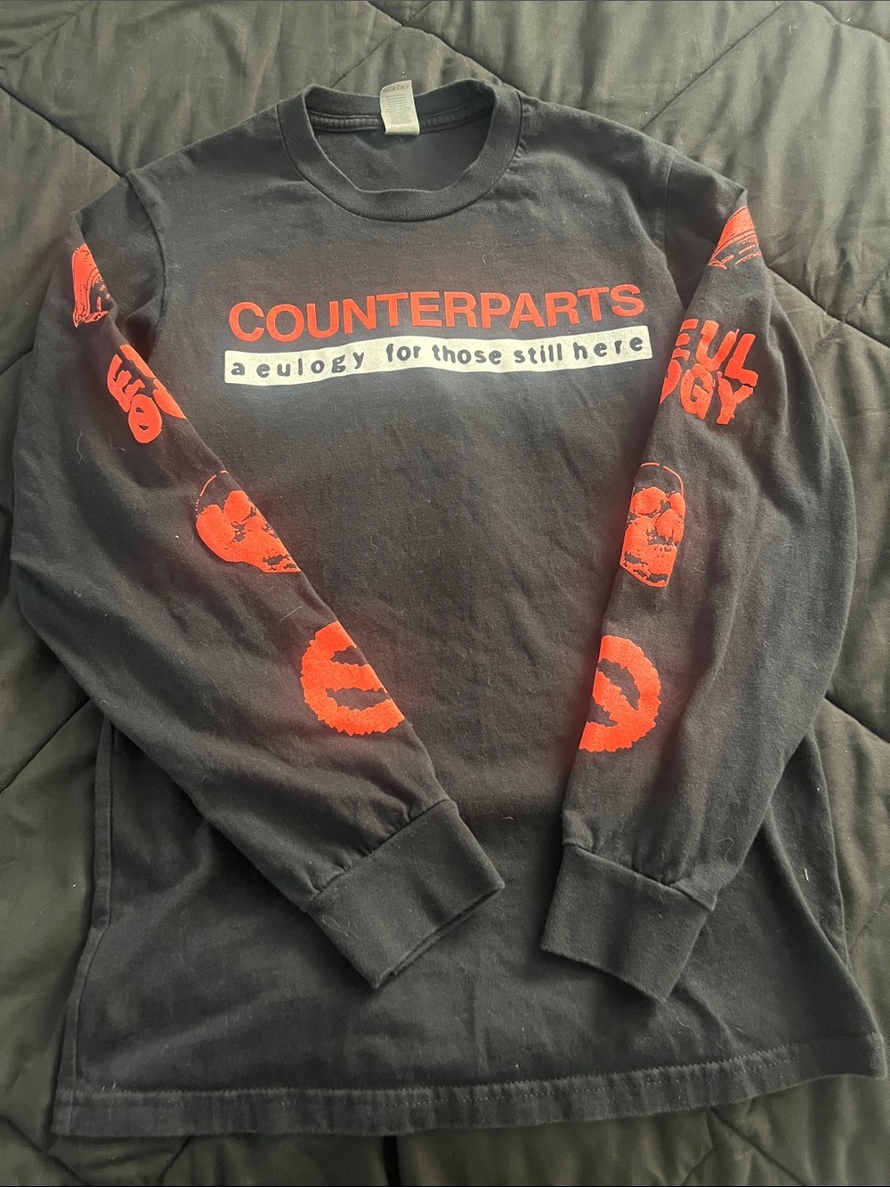 Counterparts band tee long sleeve